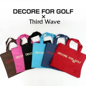 【メール便発送】【DECORE FOR GOLF × THIRD WAVE】コラボ ミニトートバッグ 防水加工 LCB-NY【新品】デコレフォーゴルフ カートバッグ 