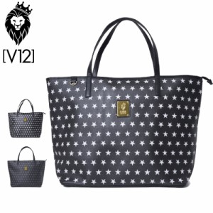 V12 ゴルフ ヴィ・トゥエルヴ ビッグ トートバッグ VT BIG TOTE STAR V122110-BG05 【新品】1SS2 スター ボストンバッグ BAG おしゃれ ブ