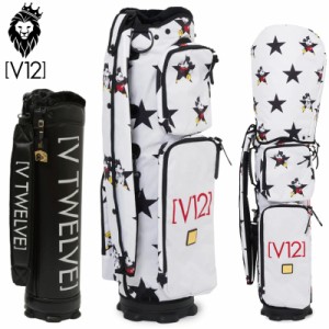 V12 ゴルフ 8.5型 キャディバッグ MICKEY STAR 8.5 本体+カバーセット V122215-CV05L 02/WHITE ヴィ・トゥエルヴ 【新品】2SS2 着せ替え 