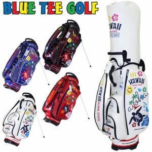 ブルーティーゴルフ 9型 HI HAWAII エナメル スタンドバッグ BTG-CB021【新品】3WF2 Blue Tee Golf California ゴルフバッグ キャディバ