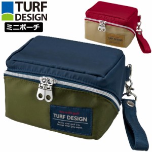 ターフデザイン ミニポーチ ゴルパカ TDGP-BC75M 13cm×9cm×9cm 【新品】3WF2 TURF DESIGN カート バッグ ポーチ 収納 ポーチ 小物入れ 