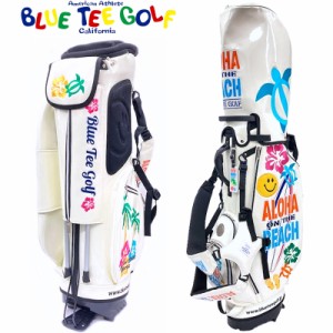 ブルーティーゴルフ 9型 アロハオンザビーチ スタンドバッグ ALOHA ON THE BEACH BTG-CB011  【新品】Blue Tee Golf California CB-011 C