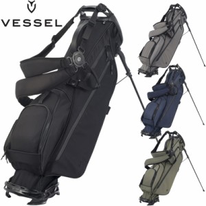 VESSEL ベゼル 7.5型 スタンドバッグ 軽量 4点式ダブルストラップ VLS 7530121 【新品】 3SS2 ゴルフ用バッグ スタンド式キャディバッグ 