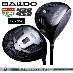 【レフティ】バルド コルサ 438 458 ドライバー 三菱ケミカル Diamana TB 装着 ディアマナ BALDO CORSA PERFORMANCE DRIVER 【カスタム】