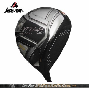 JBEAM KZ-5 ドライバー プロジェクトX Even Flow Riptide 装着 PJX 【カスタム】【新品】 Jビーム GOLF シャフト 地クラブ 