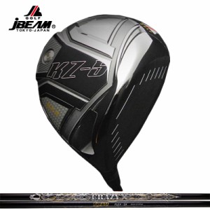 【カスタム】JBEAM KZ-5 ドライバー クレイジー RD EVO 装着【新品】 Jビーム GOLF シャフト クレージー CRAZY 長尺 