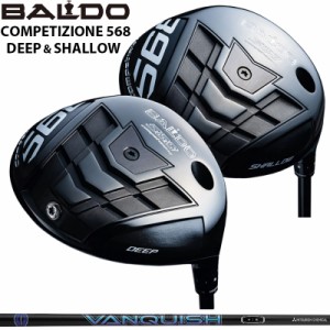 バルド COMPETIZIONE 568 DRIVER 可変式 三菱ケミカル VANQUISH 装着 ヴァンキッシュ コンペチオーネ ドライバー DEEP SHALLOW 【カスタ