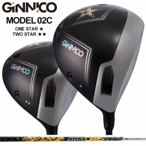 GINNICO 2023 MODEL02C 可変式 ドライバー UST Mamiya ATTAS DAAAS 装着 アッタス ダース マミヤ ジニコ モデル02C Driver One Star / Tw