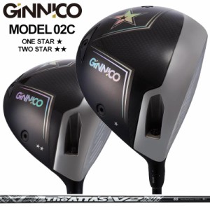 GINNICO MODEL02C 可変式 ドライバー UST Mamiya The ATTAS V2 装着 ジ アッタス ブイツー マミヤ ジニコ モデル02C Driver One Star / T