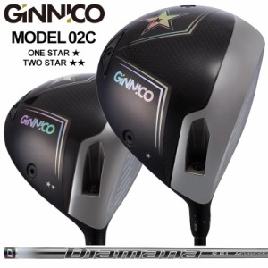 GINNICO MODEL02C 可変式 ドライバー 三菱ケミカル Diamana PD 装着 ディアマナ ジニコ モデル02C Driver One Star / Two star 【カスタ