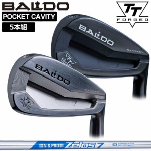 バルド 2024 TT FORGED PC アイアン 5本組(＃6-P) 日本シャフト ZELOS 7 装着 ゼロス7 スチール 【カスタム】【新品】 BALDO フォージド 