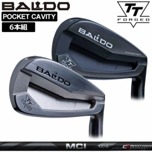 バルド 2024 TT FORGED PC アイアン 6本組(＃5-P) フジクラ MCI BLACK 装着 ブラック 【カスタム】【新品】 BALDO フォージド ポケットキ