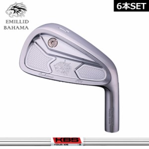 エミリッド バハマ CV8 アイアンセット 6本組(#5-PW) KBS TOUR 105 装着 ツアー スチール EMILLID BAHAMA 【カスタム】【新品】 カールヴ