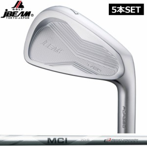 JBEAM T/20 アイアンセット 5本組(#6-PW) フジクラ MCI 120 装着 【カスタム】【新品】 T20 Jビーム カーボンシャフト 地クラブ ホワイト