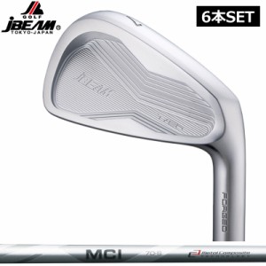 JBEAM T/20 アイアンセット 6本組(#5-PW) フジクラ MCI 90/100 装着 【カスタム】【新品】 T20 Jビーム カーボンシャフト 地クラブ ホワ