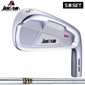 JBEAM T901i アイアンセット 5本組(#6-PW) ダイナミックゴールド 装着 【カスタム】【新品】 Jビーム スチールシャフト 地クラブ トゥル