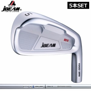 JBEAM T901i アイアンセット 5本組(#6-PW) 三菱ケミカル OT IRON 装着 【カスタム】【新品】  Jビーム カーボンシャフト 地クラブ 