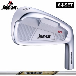 JBEAM T901i アイアンセット 6本組(#5-PW) ダイナミックゴールド EX TOURISSUE 装着 【カスタム】【新品】 Jビーム スチールシャフト 地