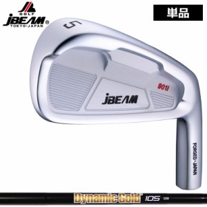 JBEAM T901i アイアン 単品(AW/SW) ダイナミックゴールド 105 ONYX BLACK 装着 【カスタム】【新品】 Jビーム スチールシャフト 地クラブ