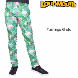 【日本規格】ラウドマウス メンズ ロングパンツ Flamingo Grotto フラミンゴ グロット 769312(185) 【新品】9SS1 Loudmouth ゴルフウェア
