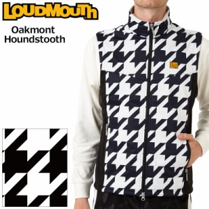 ラウドマウス メンズ ボンディング ベスト Oakmont Houndstooth オークモント 772201(002) 【日本規格】【新品】2WF2 Loudmouth アウター