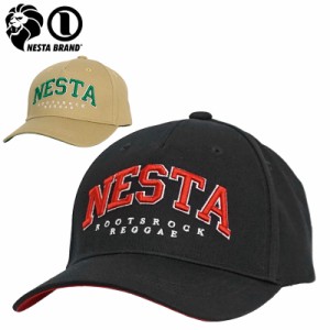 ネスタブランド コットン キャップ 213NB8700 立体 ロゴ NESTA BRAND 【新品】1WF2 帽子 コットンキャップ ストリート ファッション カジ