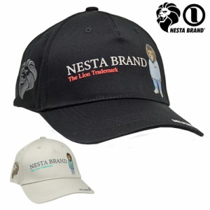 ネスタブランド コットン キャップ 221NB8701 発泡プリント ネスタライオン NESTA BRAND 【新品】2SS2 帽子 キャップ ストリート ファッ