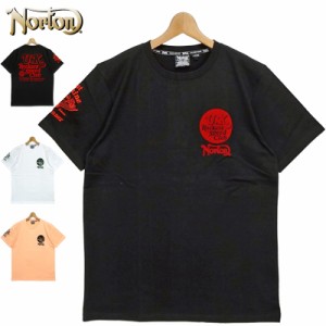 ノートン 綿100％ クルーネック 半袖 Tシャツ 222N1008 ロッカーズ スピード クラブ Norton 【メール便発送】【新品】2SS2 半そで シャツ