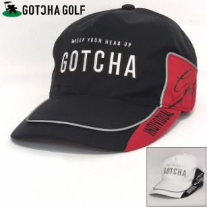 ガッチャゴルフ レイン キャップ バイカラー 切替 229GG8700 GOTCHA GOLF 撥水 【新品】2WF2 ゴルフウェア 帽子 レインキャップ レインウ