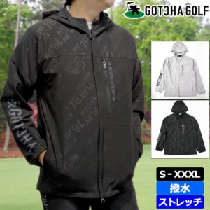 ガッチャゴルフ 2023 メンズ 長袖 パーカー 撥水 エアリー スパンデックス フルジップ  231GG1321 GOTCHA GOLF  【新品】23SS ゴルフウェ