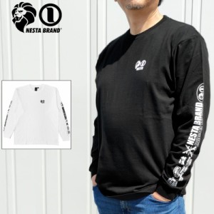 ネスタブランド 綿100％ 長袖 Tシャツ 231NB1116 NESTA BRAND 【メール便発送】【新品】23SS ロンT 長そで トップス ファッション APR2 