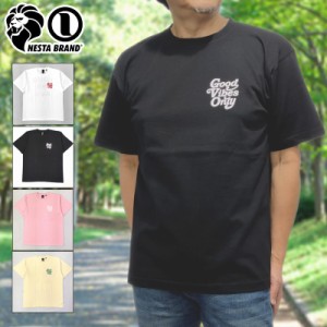 ネスタブランド コットン100％ 半袖 Tシャツ 232NB1023 G.V.O NESTA BRAND 【メール便発送】【新品】3SS2 半そで トップス ファッション 