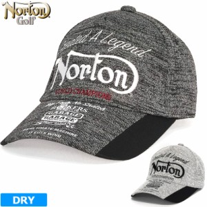 【SALE特価】ノートンゴルフ メンズ キャップ 223NN8700 ポリ杢 Norton GOLF 【新品】2WF2 帽子 CAP メンズファッション ゴルフウェア メ
