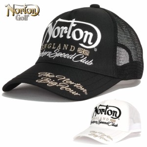 ノートンゴルフ メンズ スナップバック キャップ 232NN8700 メッシュ素材 Norton GOLF 【新品】3SS2 帽子 CAP メンズファッション カジュ