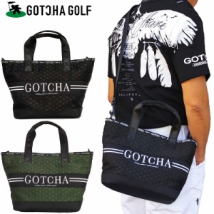 ガッチャゴルフ ミニトートバッグ 保冷機能付 ジオメトリック 233GG8500 ショルダーバッグ GOTCHA GOLF【新品】3SS2 ゴルフ用バッグ 肩掛