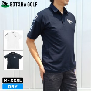 【アウトレット】ガッチャゴルフ メンズ 吸汗速乾 半袖 ポロシャツ 232GG1209 スムース GOTCHA GOLF【メール便発送】【新品】3SS2 ゴルフ