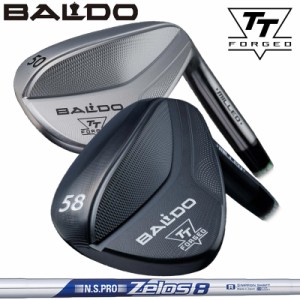 バルド 2024  TT フォージド ウェッジ 日本シャフト ZELOS 8 装着 ゼロス8 スチール 【カスタム】【新品】 BALDO FORGED MILLED WEDGE ク