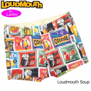 【メール便発送】【日本規格】レディース ラウドマウス ホットパンツ/ミニパンツ (Loudmouth Soup ラウドマウス スープ) 769364(177) 春