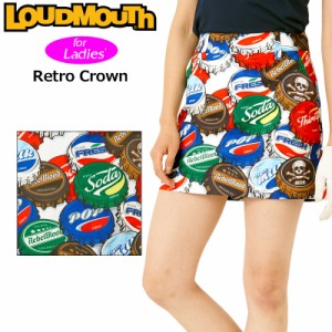 ラウドマウス レディース スカート インナー付 Retro Crown レトロクラウン 763351(354) 【メール便発送】【日本規格】【新品】3SS2 Loud