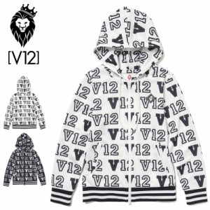 V12 ゴルフ ヴィ・トゥエルヴ レディース フルジップ 長袖 パーカー LIVERY PARKA V122110-SW01 【新品】1SS2 WM ゴルフウェア トップス 