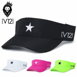 V12 ゴルフ バイザー STAR VISOR V122210-CP13 ヴィ・トゥエルヴ 【新品】2SS2 ゴルフウェア visor ブリム スター V12GOLF MAR3