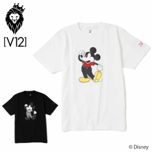 V12 ゴルフ メンズ 半袖 Tシャツ MICKEY T TEE V122215-TS41 ヴィ・トゥエルヴ 【新品】2SS2 半そで ミッキーマウス コラボ トップス お