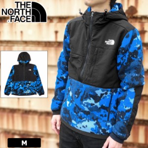 THE NORTH FACE ザ・ノースフェイス メンズ ハーフジップ フリースジャケット デナリ2 NF0A4QYNV17 ブラック×ブルーカモ インポートモデ