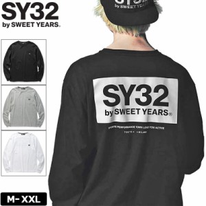 SY32 メンズ 長袖 Tシャツ BACKPRINT POCKET TNS1785J 【新品】3SS2 エスワイサーティートゥ ゴルフウェア メンズウェア ロンT 長袖シャ