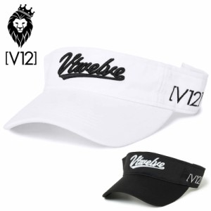 V12 ゴルフ バイザー DG VISOR V122310-CP06 ヴィ・トゥエルヴ 【新品】3SS2 ゴルフウェア サンバイザー 帽子 V12GOLF MAR1 