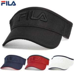 【SALE特価】フィラ ゴルフ メンズ バイザー ツイル 3D刺繍 743920 FILA Golf 【新品】3SS2 サンバイザー メンズウェア ツイル生地 ゴル