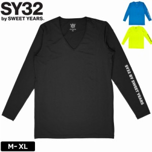 SY32 GOLF メンズ Vネック 長袖 インナーシャツ V NECK INNER 11314 【メール便発送】【新品】2WF2 エスワイサーティートゥ ゴルフウェア