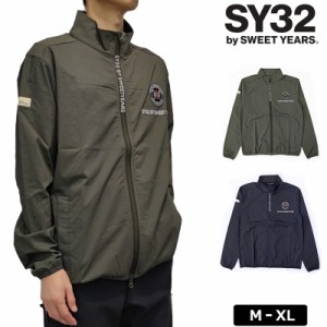 【SALE特価】SY32 GOLF メンズ フルジップ 長袖 ジャケット PIN STRIPE JACKET SYG-2128 【新品】2WF2 エスワイサーティートゥ ゴルフウ