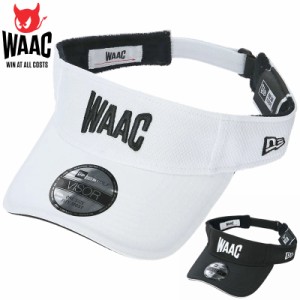 WAAC ワック メンズ NEW ERA コラボ サンバイザー 072232830 【新品】3SS2 ニューエラ 立体ロゴ 立体 3D 帽子 サンバイザー JUN1 