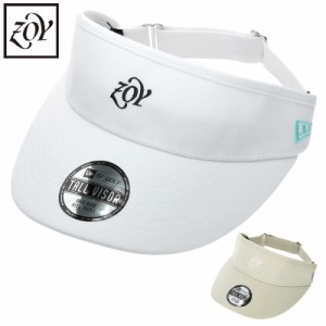 ZOY ゾーイ レディース ニューエラ コラボ バイザー NEW ERA TALL VISOR 071779857 【新品】3SS2 帽子 サンバイザー ゴルフ キャップ ゴ